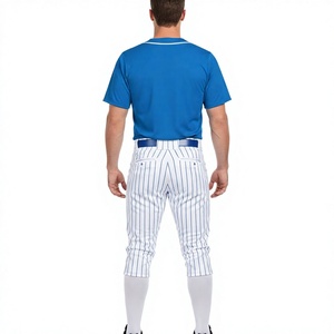 Maillot de baseball sur mesure de haute qualité, respirant, pour adultes, vêtements d'équipe, 100% polyester - Product Image 2