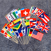 Drapeaux de table personnalisés – Porte-drapeaux, drapeaux agités, design personnalisé, logos d'entreprise, drapeaux nationaux pour diverses occasions