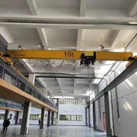 Pont roulant européen à double poutre Yiteng 25 tonnes 40/25/7, hauteur 20m, portée 10m, intérieur/extérieur, moteur, roulement 1, 1,5 tonne