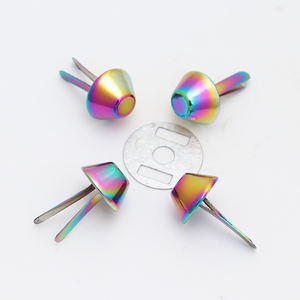 Meilleures ventes : Rivets à œillets doubles en acier inoxydable doré de 6 mm à 10 mm, boutons-pression écologiques et portables <span class=keywords><strong>pour</strong></span> sacs à main - Product Image 5