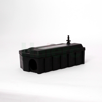 Station d'appât pour souris à verrouillage sécurisé, conteneur anti-effraction pour rongeurs, boîte à appât sûre pour animaux domestiques, pour jardin, ferme, entrepôt