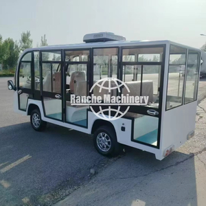 Autobús Eléctrico Clásico Blanco Mini de 11 Plazas, Color Personalizable, en Venta - Product Image 1