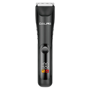 DALING DL-1906 Nouvelles tondeuses à poils corporels pour hommes lavables avec lumière intégrée, recharge USB et lames en céramique - Product Image 1