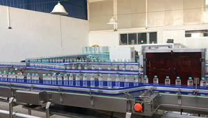 Şişe tampon konveyör masa, gıda fabrikası konveyör hattı, endüstriyel Slat zincirli konveyör makinesi - Product Image 6