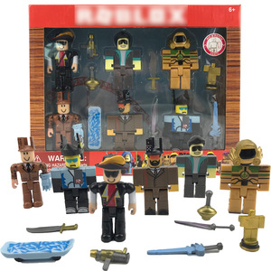 <span class=keywords><strong>Roblox</strong></span> juguetes New Coming zombie tấn công Hành động Hình Bộ đồ chơi khối xây dựng nhựa thế giới ảo - Product Image 1