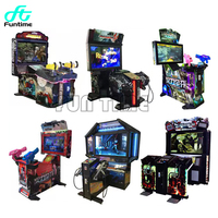 Simulateur de Offre Spéciale extraterrestres pistolet tir machine de jeu vidéo à jetons arcade pistolet tir