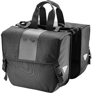 Sacoche de Selle de Vélo Fonctionnelle, Sac de Transport Pratique en PU Imperméable, Bagage de Porte-Bagages, Sangle Réglable, 20L, Taille Personnalisable, Sac de Cyclisme - Product Image 1