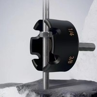 Clé à écrou hexagonale en plastique à dégagement rapide pour perceuse électrique, extracteur d'écrous, embout de tournevis pour 1/4, 3/8, 1/2