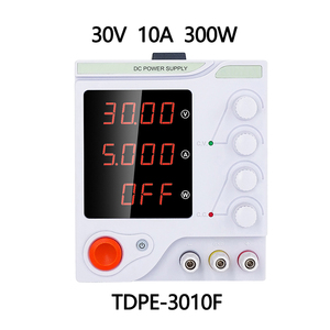 TDPE-3010F แหล่งจ่ายไฟแรงดันสูง 30V 10A ปรับค่าได้ โปรแกรมตั้งค่าได้ สำหรับงานห้องปฏิบัติการ 220V 50Hz สำหรับใช้งานในอุตสาหกรรม - Product Image 1