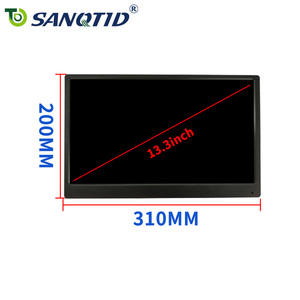 SANQTID Monitor LCD 13,3 Inci Layar HD untuk USB Hitam untuk Kamera Mikroskop dan PC - Product Image 2