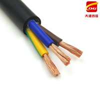 Câble électrique souple RVV en cuivre toronné Royal Cord H05VV-F 1.5 2.5 4 6 10mm 3 conducteurs en PVC