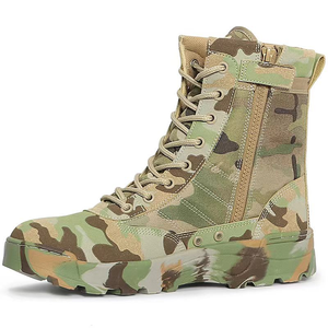 Promotion Stock TSB09 : Bottes tactiques légères Multicam CP camouflage, chaussures de jungle avec coutures durables sur la tête et le talon - Product Image 3
