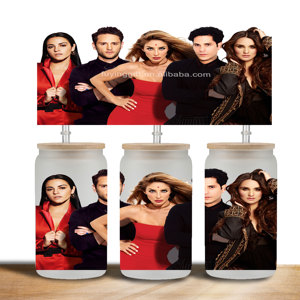 Adhesivo adhesivo UVDTF personalizado listo para aplicar vidrio adhesivo permanente puede <span class=keywords><strong>RBD</strong></span> <span class=keywords><strong>Rebelde</strong></span> UV DTF Cup Wraps Transfers 16oz - Product Image 6