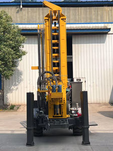 Trivella Portatile su Ruote per Pozzi d'Acqua, Profondità 260m, Motore Diesel 8T con Martello DTH e Pompa Fango per Perforazione su Roccia Dura - Product Image 2