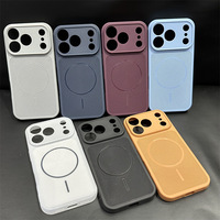 Coque magnétique personnalisable antichoc en PC dépoli avec maille, nouvelle couleur, forte adhérence, pour iPhone 18 17 Pro Max – Vente chaude