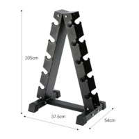 Support de rangement pour haltères en acier, support multi-niveaux pour haltères, pour salle de sport à domicile, équipement d'entraînement musculaire