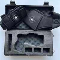 X26 - Juego de Llavero con Pistola de Juguete de Control Remoto de Larga Distancia de 5 Metros, con Bala, para Accesorios de Caza y Defensa Personal