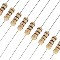 Kohleschicht-Durchsteckwiderstände mit Axialen Anschlüssen 1/8W 1/6W 1/4W 1/2W 1W 2W 3W 5W 5% Toleranz für LED-Treiber und Netzteilplatinen