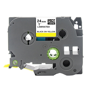 Ruban d'étiquettes laminé compatible Tze-651 cartouche d'étiquettes 24mm pour <span class=keywords><strong>machine</strong></span> <span class=keywords><strong>à</strong></span> <span class=keywords><strong>écrire</strong></span> <span class=keywords><strong>Brother</strong></span> TZ 651 Tze651 Tz651 - Product Image 1