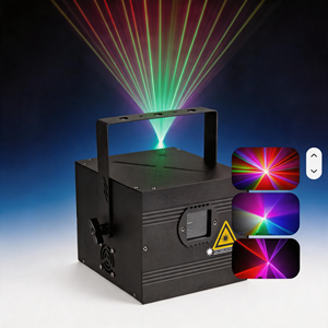 Système de projecteur laser programmable ILDA pour scène, concerts, festivals, spectacles, certifié CE RoHS - Product Image 2