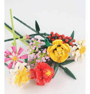 Jouet éducatif en plastique ABS, ensemble de construction <span class=keywords><strong>3D</strong></span> - Thème animaux de la nature, boîte de 100+ pièces, assemblage créatif DIY pour les 14 ans et plus, unisexe - Product Image 2