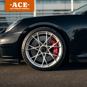 Jantes forgées en alliage personnalisées 18 19 20 21 22 23 24 pouces 5x112 5x120 pour <span class=keywords><strong>Porsche</strong></span> 911 718 <span class=keywords><strong>Cayenne</strong></span> Panamera Taycan GT GTS <span class=keywords><strong>Turbo</strong></span> Targa - Product Image 2