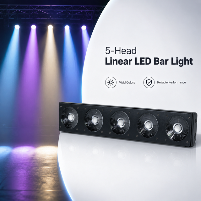5x30W 150W RGB COB LED Strip Matrix Light Honeycomb Lens Pixel DMX512 CRI Ra90 AC100-240V Bar Stage Wall Wash Dyeing+Flash Disco