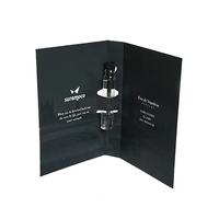 Échantillons de brochures d'étiquettes de parfum personnalisées avec logo numérique de marque BBL, emballages en carton pour flacons, cartes en papier spécial, vente en gros, États-Unis