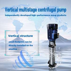 0EM Customized Wholesale Space Saving Cast <b>Iron</b> Vertical Multistage Pumps for Clean Water Treatment - Product Image 6