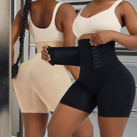 Faja Reductora Levanta Glúteos Sin Costuras Transpirable para Mujer de Cintura Alta con Control Firme Abdomen Plano Bragas Ropa Interior