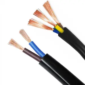Cable de control de cobre de PVC flexible blindado 300/300V 300/500V 450/750V