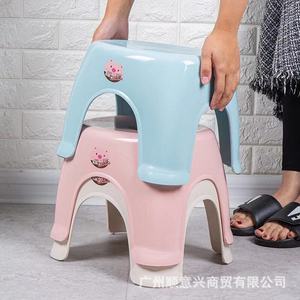 <b>Plastic</b> Stool For Kids And Adults 29x23x20cm 31x25.5x24cm Bathroom Living Room Use - Product Image 1