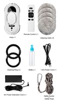 Robot de nettoyage de vitres électrique aspirateur ménage télécommande robot nettoyer les fenêtres pour la maison