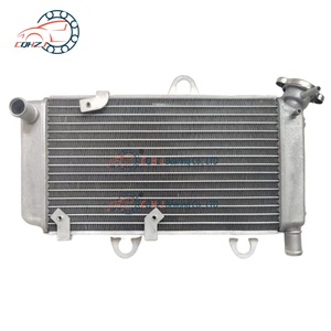 Radiatore in Alluminio Argento CQHZJ per Moto, Raffreddamento Motore, Compatibile con Yamaha XT660 <span class=keywords><strong>XT</strong></span> <span class=keywords><strong>660</strong></span> <span class=keywords><strong>R</strong></span> XT660X 2004-2014 - Product Image 4