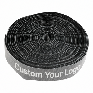 Sangle de cheville auto-adhésive et auto-bloquante colorée, très vendue, écologique, résistante à la chaleur, largeur 12 mm, polyester/nylon - Product Image 3