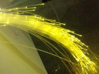 Luces led de fibra óptica de alta calidad, 1mm, cable óptico de plástico brillante para iluminación y decoración