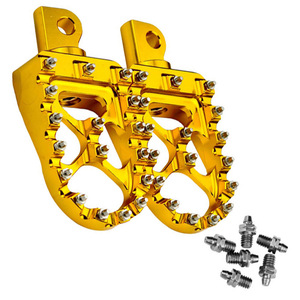Pedane per Moto da Cross in Alluminio 7075 CNC, Poggiapiedi per Surron Light Bee X <span class=keywords><strong>S</strong></span>/E Ride <span class=keywords><strong>Pro</strong></span> <span class=keywords><strong>S</strong></span> CRF150F/230F/250F XR150L KDX200, Nero - Product Image 6