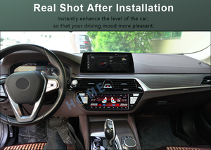Panel LCD de Control de temperatura de aire acondicionado para <span class=keywords><strong>BMW</strong></span> serie 5 G30/M5/X3/X4/6 Series 2018-2022 - Product Image 4