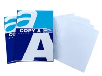 Papier A4 70g/m² 75g/m² 80g/m² Haute luminosité Blanc 100% pâte de bois vierge Impression de bureau Copie Utilisation scolaire