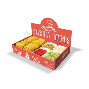 Ăn Trưa Phục Vụ Hộp Giao Hàng Bánh Sandwich Salad Kết Thúc Tốt Đẹp Bánh Xử Lý Bao Bì Hộp Bộ Sưu Tập Với Logo - Product Image 6