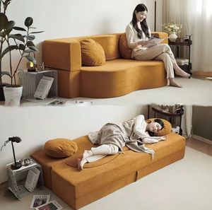 Vacuum-compressed Cross-border <b>Sofa</b> Pure Foam Fully Removable Washable Double-seater Suitable Home Use Living Room Bedroom <b>Sofa</b> - Product Image 4