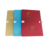Carpetas de archivos comerciales con logotipo personalizado Carpeta de presentación A4 A5 en papel offset y cartón para organización de documentos y archivos
