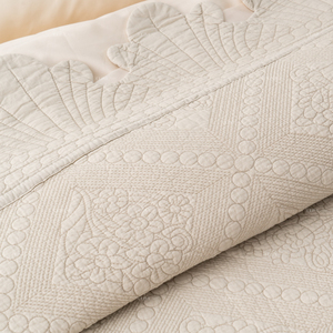 <span class=keywords><strong>Beige</strong></span> Blanco Colores personalizados Tamaños a medida Juego de cama reversible de algodón prelavado Colcha Edredón de verano - Product Image 5