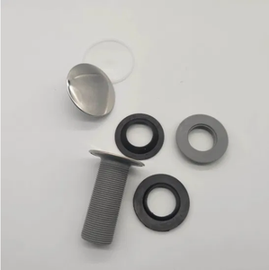 Vente chaude Gris En Plastique Pop-Up Déchets Accouplement Click Up Évier Valve <span class=keywords><strong>Lavabo</strong></span> Vidange 7/8 Chrome pour Salle De Bains Évier Vidange - Product Image 5