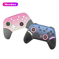 Manette de jeu sans fil L X9 avec éclairage RGB, contrôleur sans fil 2.4G BT pour téléphone mobile Android IOS NS/Mobile/PC, joystick de contrôle