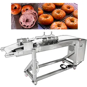 Oem odm מסחרי מקצועי לחם אוטומטי מקצועי מקצועי ציוד סופגניה מכונת הכנת בייגל