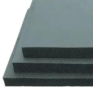 Soft Black Insulation Rubber Sheet Heat Insulation Materials for Air Conditioner Use