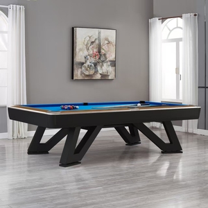 Table de <span class=keywords><strong>billard</strong></span> moderne en acier monobloc de 8 à 9 pieds, personnalisable avec logo de marque privée, populaire pour les clubs haut de gamme - Product Image 1