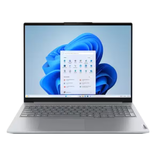AI-Powered Business Laptop ThinkBook 16 2.5K Display Ultra 5 225U 16GB RAM 512GB SSD Thin Light Portable Laptop