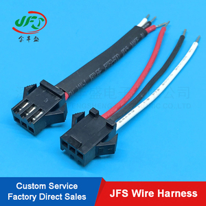 Harnes kabel elektronik otomotif kustom harnes kawat Android 1 perempuan ke 2 laki-laki kabel pemisah konektor Jst SM - Product Image 6